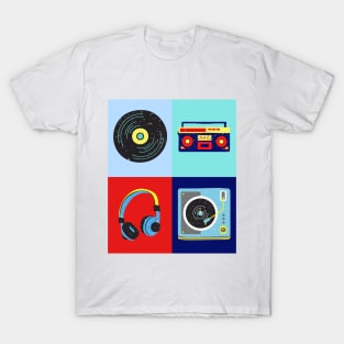 Vintage DJ Pop Art - Art of DJ T-Shirt